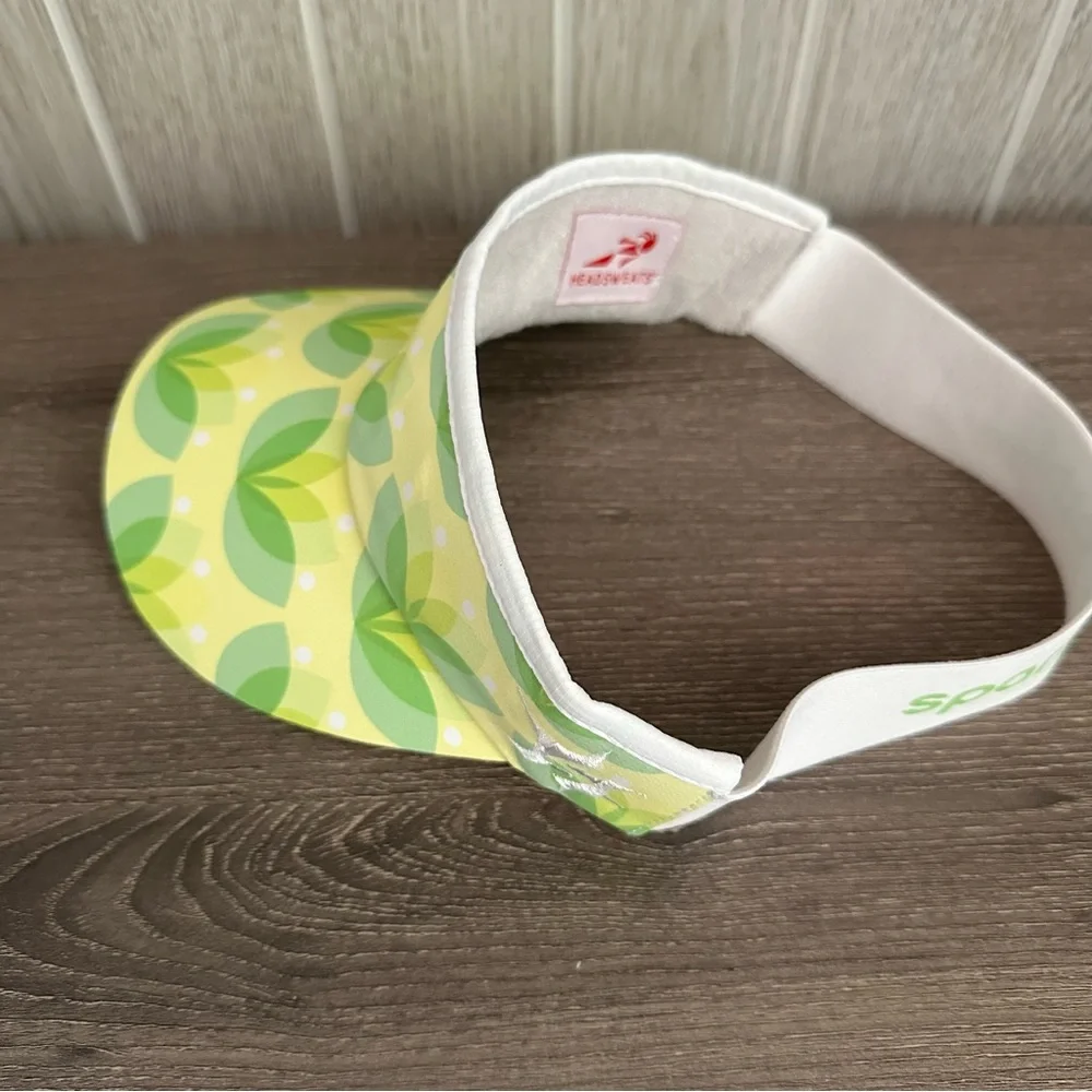 Sparkle Athletic Headsweats Running Visor Princess and the Frog Tiana Green